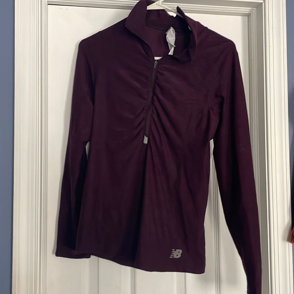New Balance 1/4 zip top.